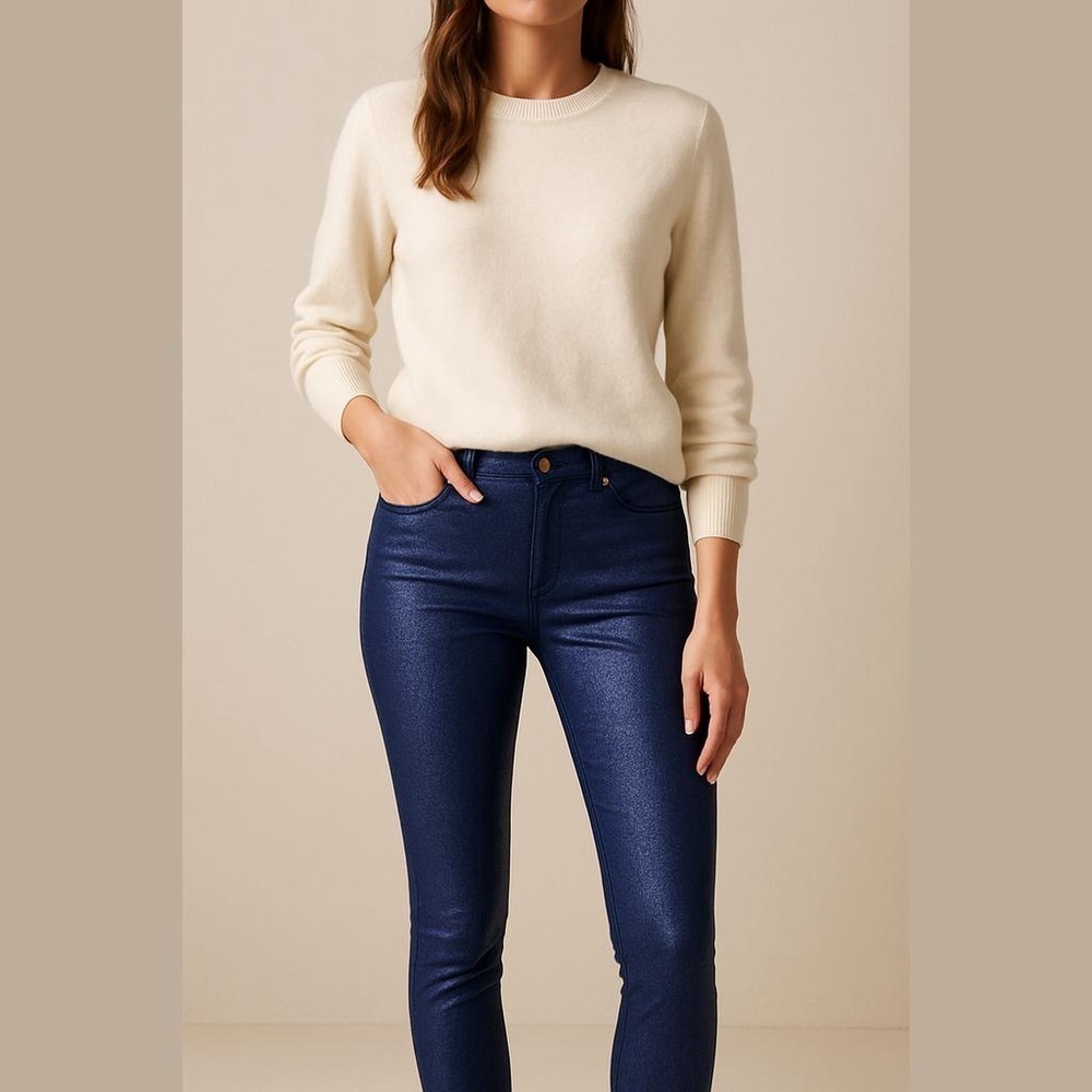 🛍Bundle sale🛍Blue Women's Jeans cache shimmer 12